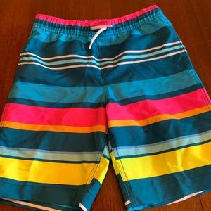 Lands end boys swim trunks